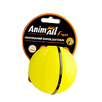 Игрушка для собак AnimAll мяч желтый 7 см