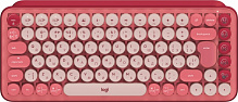 Клавиатура Logitech POP Keys Wireless Mechanical Keyboard With Emoji Keys (L920-010737) heartbreaker rose 