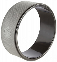 Кольцо для йоги Energetics 282648-900050 Yoga Wheel 30.5 см черно-серый