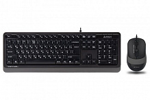 Комплект клавіатура та миша A4Tech F1010 (Grey) 
