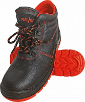 Ботинки рабочие Reis р.42 BRYESK-T-SB черный с красным