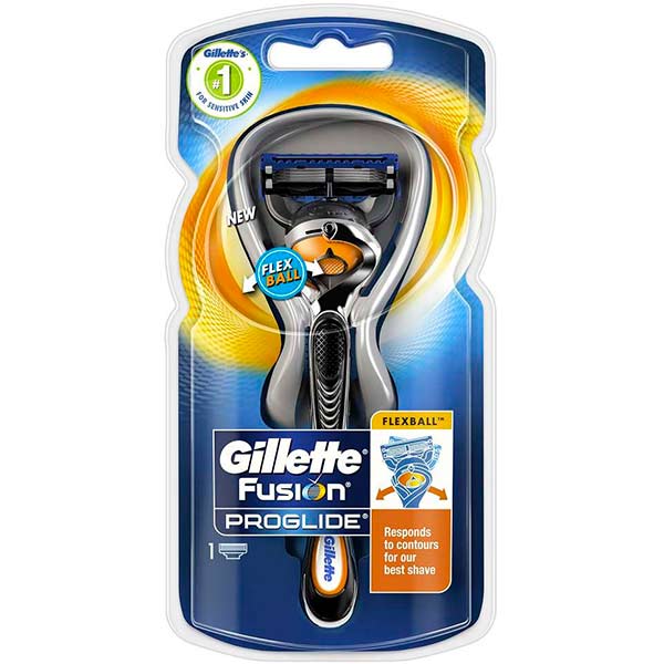 Станок для бритья Gillette Fusion 5 Proglide Flexball со сменным картриджем 1 шт.