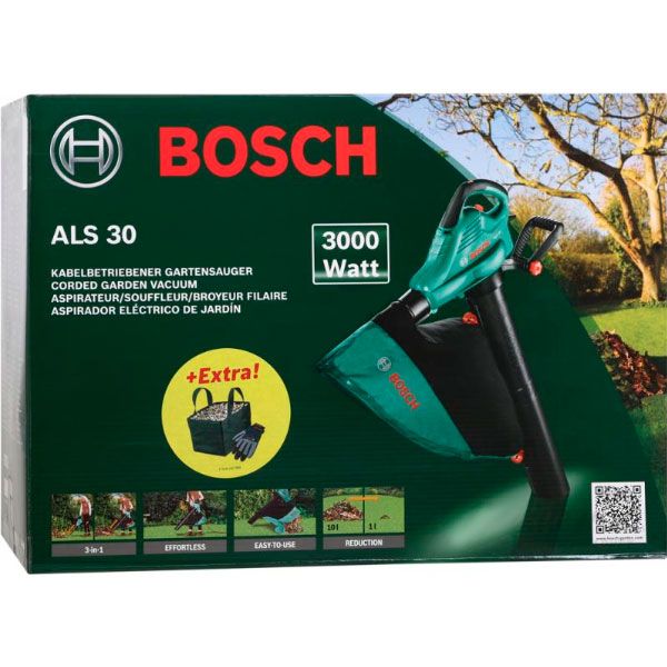 Пилосос садовий Bosch ALS 30 (06008A1101)
