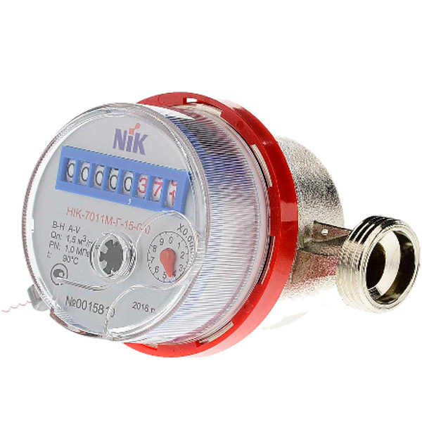 Лічильник гарячої води NIK 7011 М-Г-15-0-1