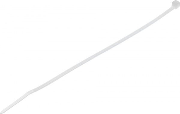 Стяжка кабельная CarLife 2,5х150мм белая