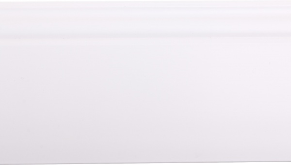 Плинтус King Floor JX115-W белый 2000x120x14 мм 
