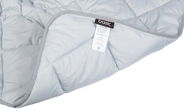 Одеяло демисезонное Basic Silver 140x205 см Sonex серый