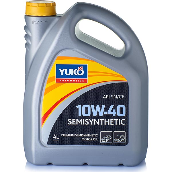 Моторное масло YUKO SEMISYNTHETIC 10W-40 4 л