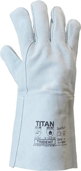 Краги Trident TITAN с покрытием спилок XL (10) 8630