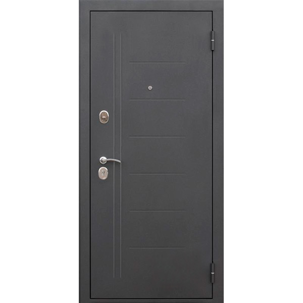 Дверь входная Tarimus 7,5 см Грац Муар Царга грей 2050х860мм правая