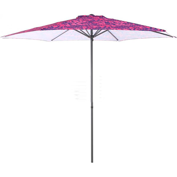 Зонт садовый FNGB-03 аметистовый в цветы