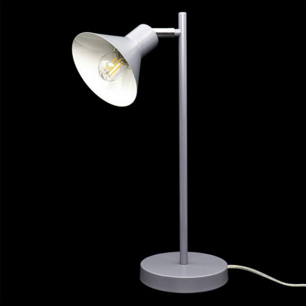 Настольная лампа декоративная Vio Concept 1x40 Вт E27 серый MT76652A-1