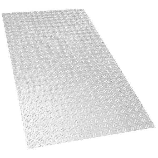 Лист алюминиевый рифленый квинтет 1000x1000x2 мм