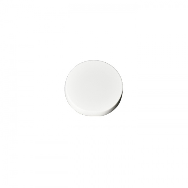 Мебельная ручка кнопка Kerron на одно отверстие мм K-2380 WT белый