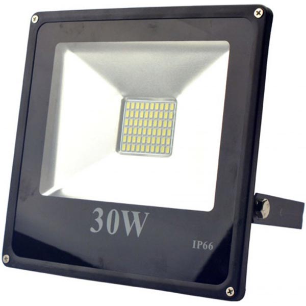 Прожектор світлодіодний Світлокомплект FLS-30 30 Вт 6500K чорний