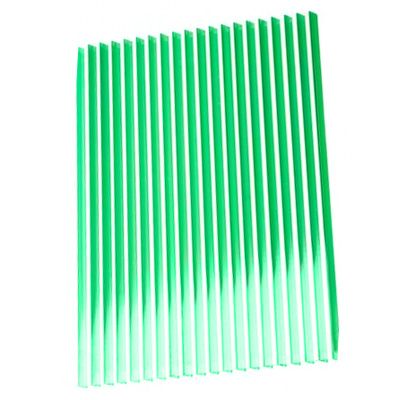 Лист поликарбонатный сотовый ug-Standart Plastik 8 мм зеленый