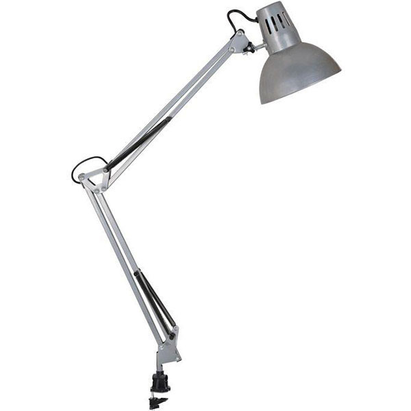 Лампа настольная Camelion KD-312 серебряный