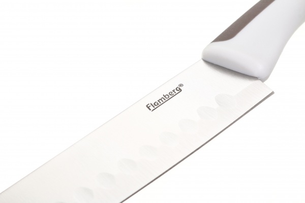 Нож кухонный Сантоку 18 см Cuisine DH9940CC Flamberg Smart Kitchen 