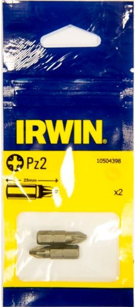 Бита Irwin Pozidriv INSERT BIT 1/4/25 мм. PZ 2 2 шт. 10504398