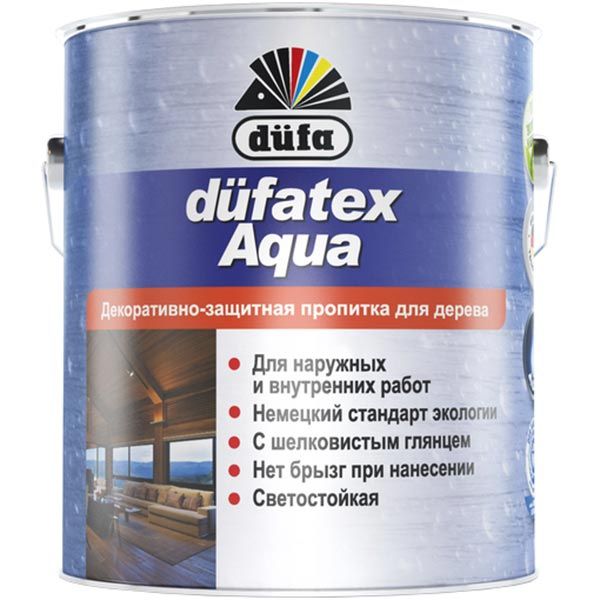 Лазур Dufatex Aqua махагон 0.75 л