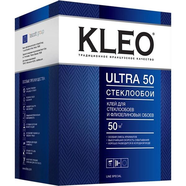 Клей для стеклообоев Kleo ULTRA 500 г