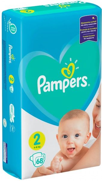 Підгузки Pampers New Baby Mini 4-8 кг 68 шт.