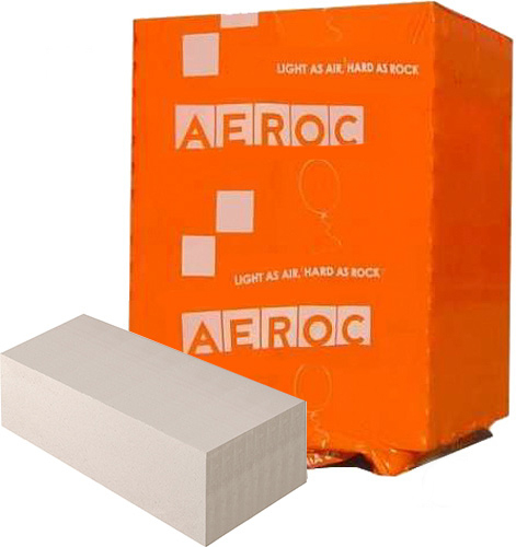 Газобетонний блок Aeroc 600x250x200 мм EkoTerm D-400