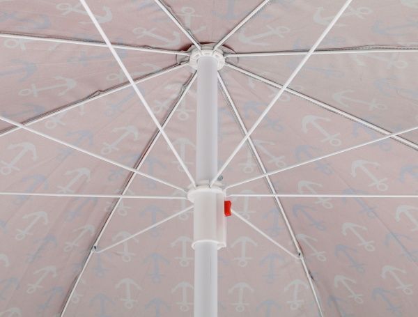 Зонт пляжный Indigo FNB-200-01PTWS красный якорь 2,5 м