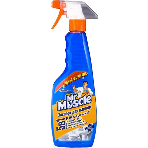 Средство для чистки Mr Muscle для ванной с распылителем 500 мл