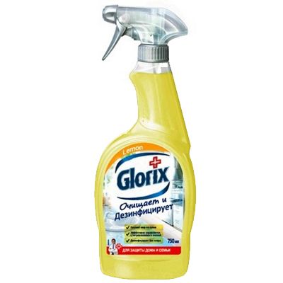 Средство для чистки Glorix спрей Лимонная энергия 750 мл