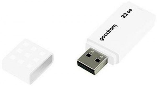 Флеш-память USB Goodram UME2 32 ГБ USB 2.0 white (UME2-0320W0R11) 