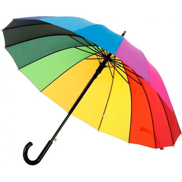 Зонт Susino Радуга 801 58 см разноцветный 