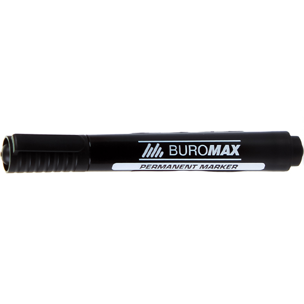 Маркер перманентный Buromax 2-4 мм BM,8700-01-1 черный 