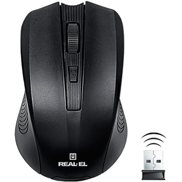 Мышь Real-El RM-305 Wireless black