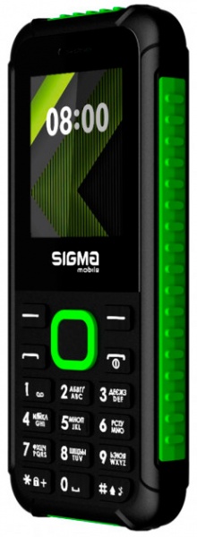 Мобильный телефон Sigma mobile X-style18Track black/green