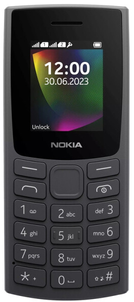 Мобильный телефон Nokia 106 DS 2023 charcoal