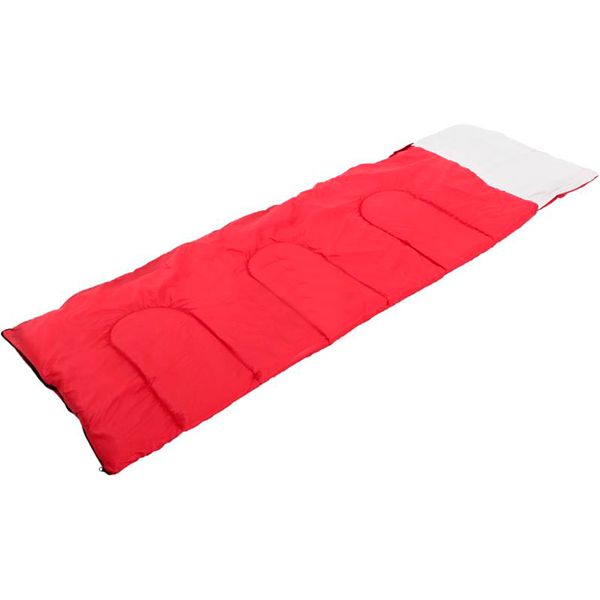 Спальный мешок одеяло с подголовником Кемпинг Rest/красный 180x80 см