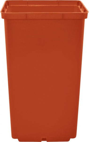 Горшок пластиковый Алеана для рассады 5 шт. 13x13 см (119038) терракот 