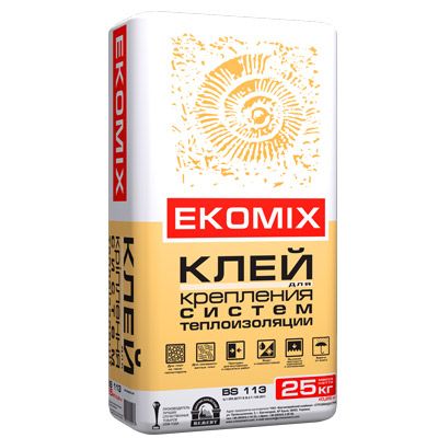 Клей для теплоізоляції Ekomix BS 113 25 кг