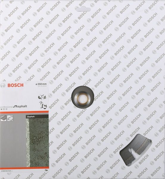 Диск алмазный отрезной Bosch Standart for Asphalt 350x3,0x25,4 асфальт 2608602625