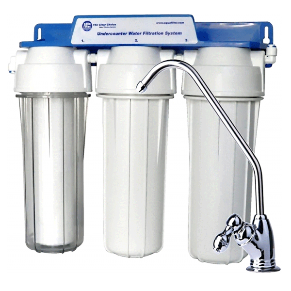 Потрійна система очищення Aquafilter FP3-3-UA