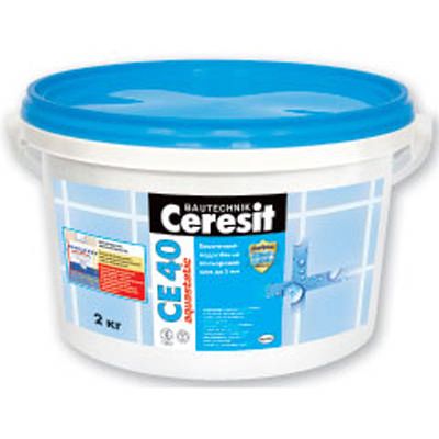 Затирка Ceresit СЕ-40 Аquastatic оливковая 2 кг