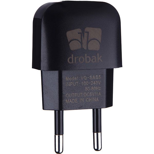Зарядний пристрій Drobak Power 220V-USB black