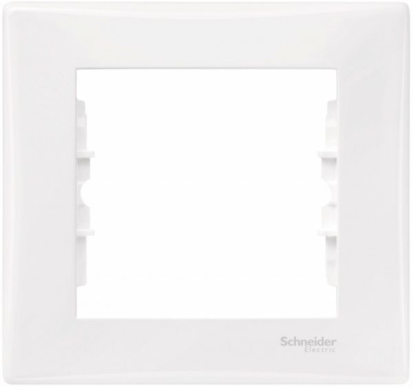Рамка Schneider Electric Sedna белый SDN5800121
