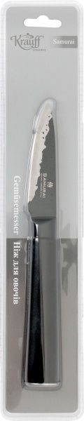 Нож для чистки овощей Samurai 8 см 29-243-015 Krauff