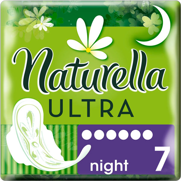 Гигиенические прокладки Naturella Ultra Night Single 7 шт