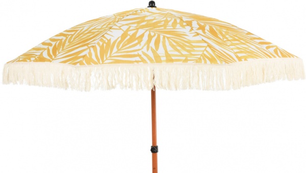 Зонт пляжный желтый 180 см