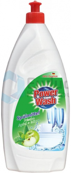 Средство для ручного мытья посуды Power Wash Spulmittel Яблуко 0,8л