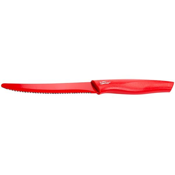 Нож для мяса Sacher красный 12 см