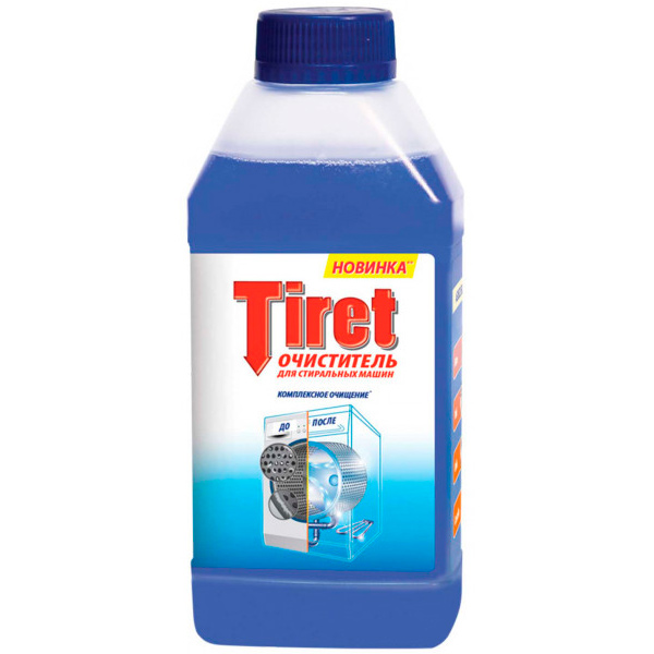 Средство Tiret для очистки стиральной машины 0,25л